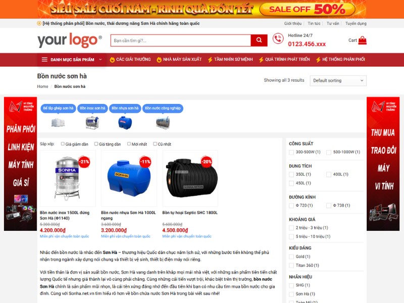 Danh Mục Sản Phẩm Website Đồ Gia Dụng Danh Mục Sản Phẩm Website Đồ Gia Dụng
