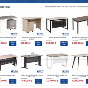 Mẫu Giao Diện Website Nội Thất Chuẩn SEO, Hiện Đại - NT001 1 Giao Diện Sản Phẩm Giao Diện Theme Website Nội Thất
