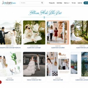 Mẫu Giao Diện Website Studio Chụp Ảnh Chuẩn SEO - STUDIO001 1 Giao Diện Allbum ebsite Studio Chụp Ảnh